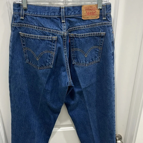 Levi’s Y2K Classic Relaxed Tapered Leg 550 Jeans Sz 12 MIS S - Picture 9 of 9
